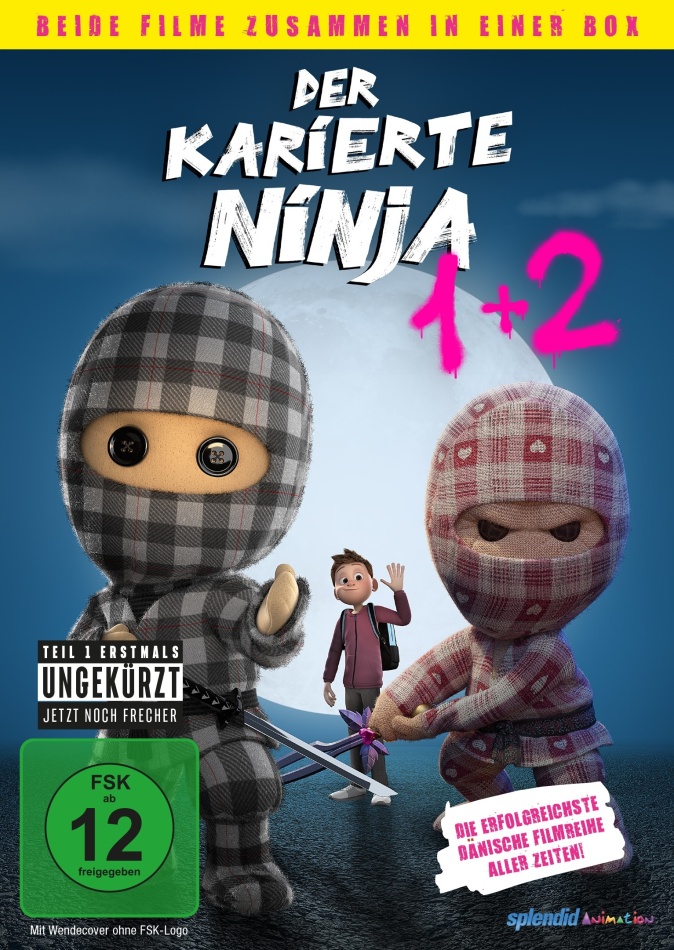 Der karierte Ninja 1 + 2 2 DVDs