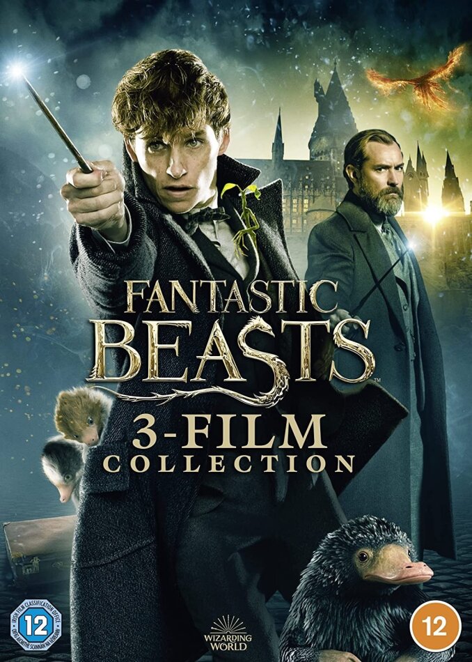 Fantastic Beasts 1-3 - 3-Film Collection 3 DVDs