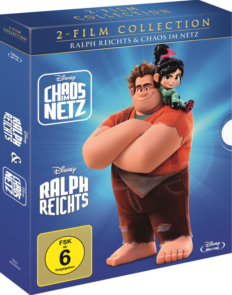 Chaos im Netz - Ralph reichts 2 & Ralph reichts Disney Classics, 2 Blu-rays