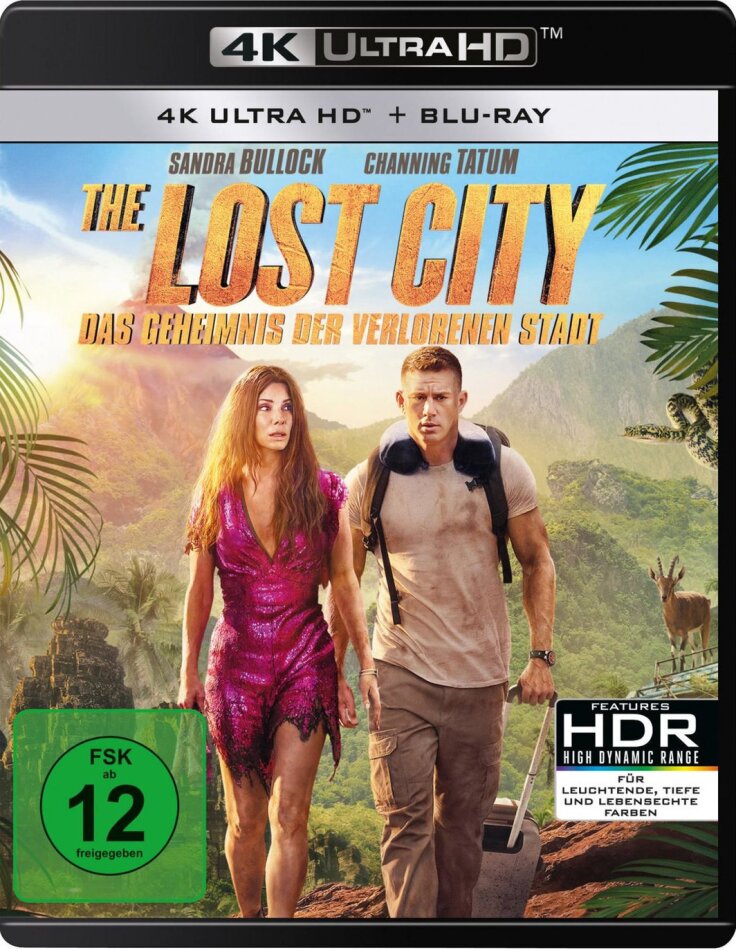 The Lost City - Das Geheimnis der verlorenen Stadt (2022) 4K Ultra HD + Blu-ray