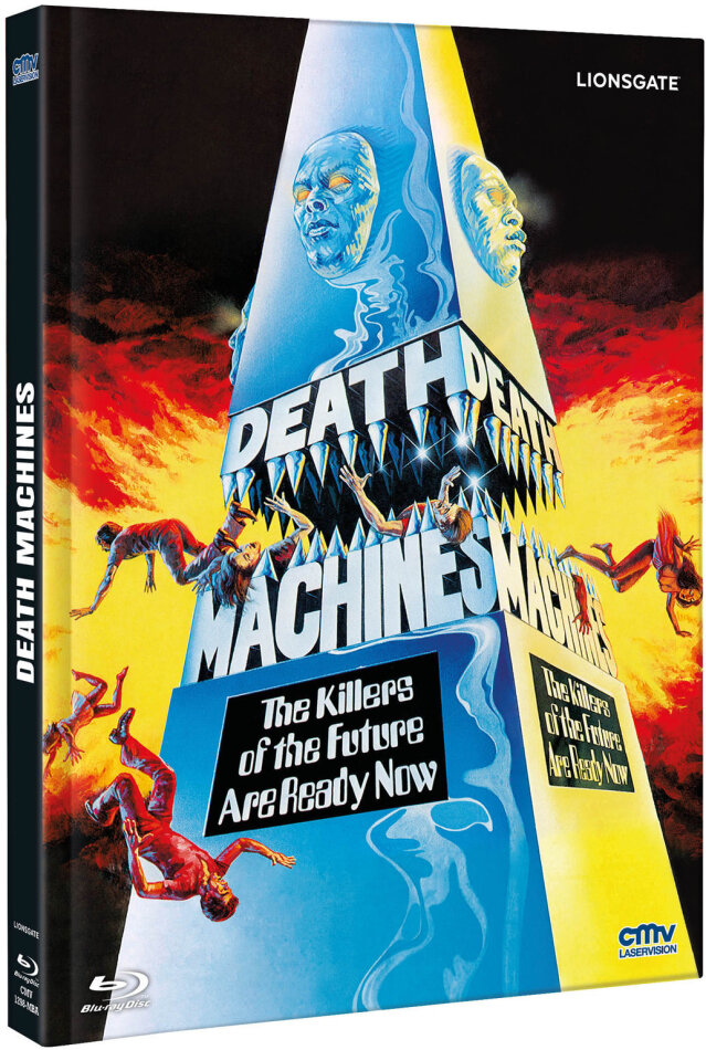 Death Machines (1976) Cover A, Limited Edition, Mediabook, Blu-ray + DVD