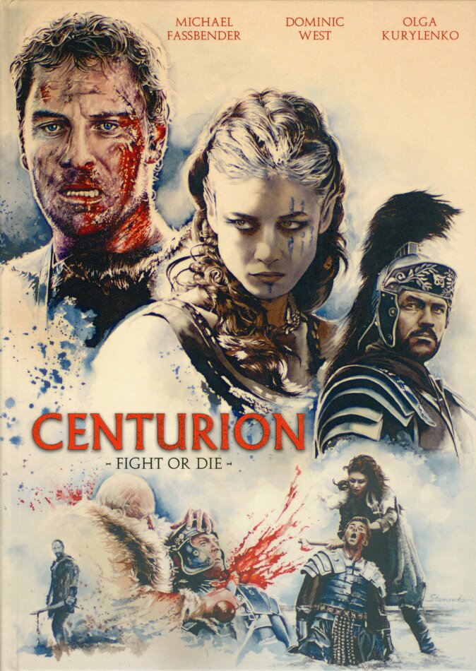 Centurion - Fight or Die (2010) Cover B, Repak Edition, Limited Cinestrange Extreme Edition, Limited Edition, Mediabook, Blu-ray + DVD