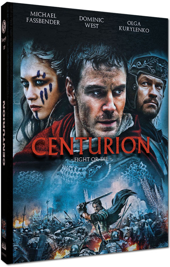 Centurion - Fight or Die (2010) Cover C, Repak Edition, Limited Edition, Mediabook, Blu-ray + DVD