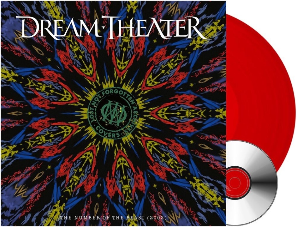 Dream Theater - Lost Not Forgotten Archives: The Number of the Beast Édition Limitée, Transparent Red Vinyl, LP + CD