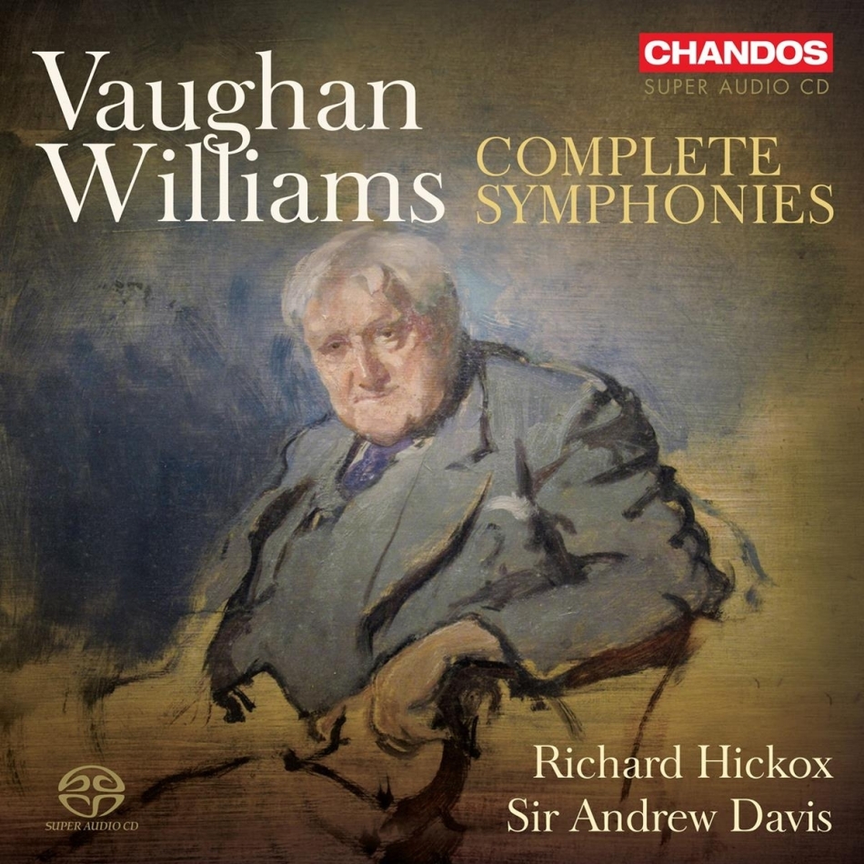 Ralph Vaughan Williams (1872-1958), Richard Hickox & Sir Andrew Davis - Complete Symphonies 6 Hybrid SACDs