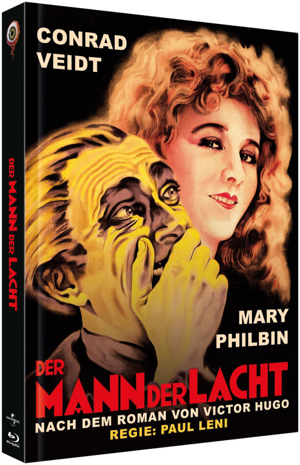Der Mann der lacht (1928) Cover A, Limited Collector's Edition, Mediabook, 2 Blu-rays + 2 DVDs