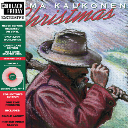 Jorma Kaukonen - Christmas (RSD 2021, Black Friday, Clear / White / Red Vinyl, LP)