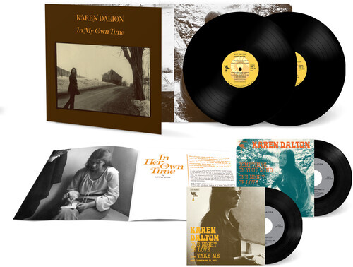Karen Dalton - In My Own Time 2022 Reissue, Light In The Attic, Édition 50ème Anniversaire, Version Remasterisée, 2 LP + 2 7" Singles