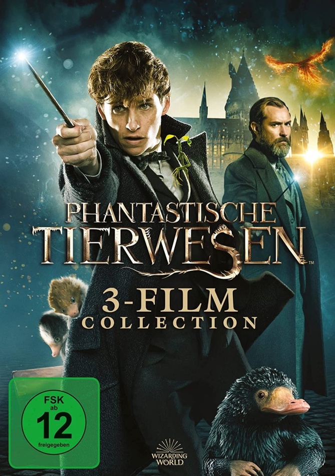 Phantastische Tierwesen 1-3 - 3-Film Collection 3 DVDs
