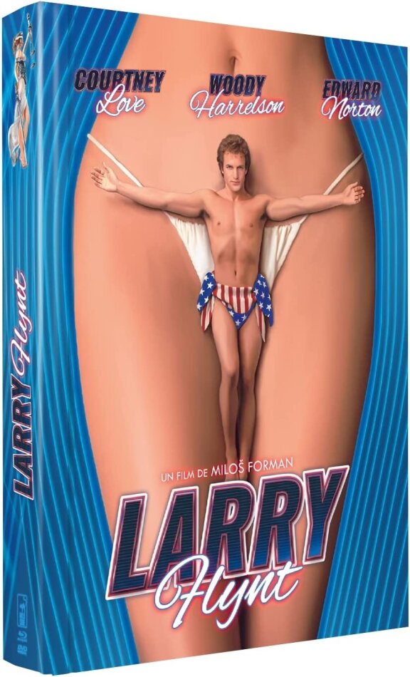 Larry Flynt (1996) Limited Edition, Mediabook, Blu-ray + DVD