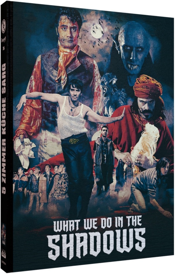 5 Zimmer Küche Sarg (2014) Cover A, Wattiert, Limited Edition, Mediabook, Blu-ray + DVD