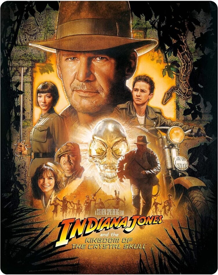 Indiana Jones And The Kingdom Of The Crystal Skull (2008) Steelbook