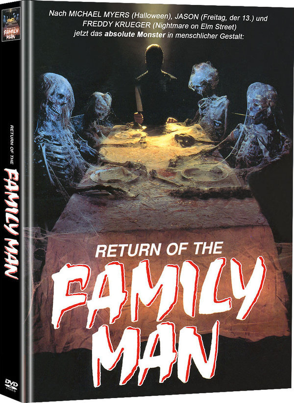 Return of the Family Man (1989) Cover A, Super Spooky Stories, Limited Edition, Mediabook, 2 DVDs