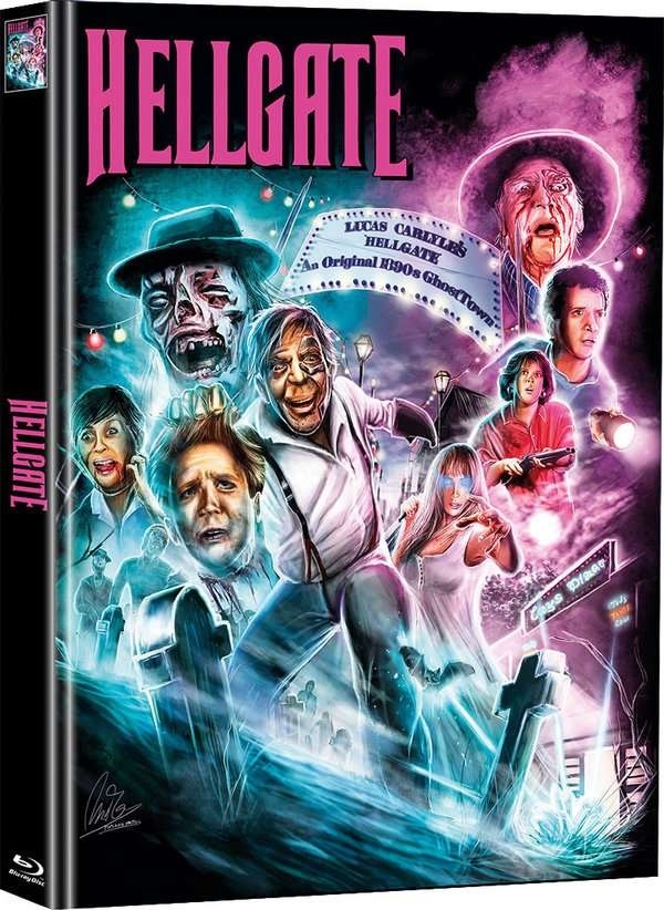 Hellgate (1989) Cover A, Super Spooky Stories, Limited Edition, Mediabook, Blu-ray + DVD