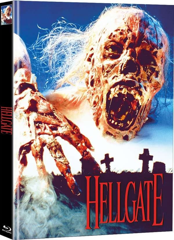 Hellgate (1989) Cover C, Super Spooky Stories, Limited Edition, Mediabook, Blu-ray + DVD