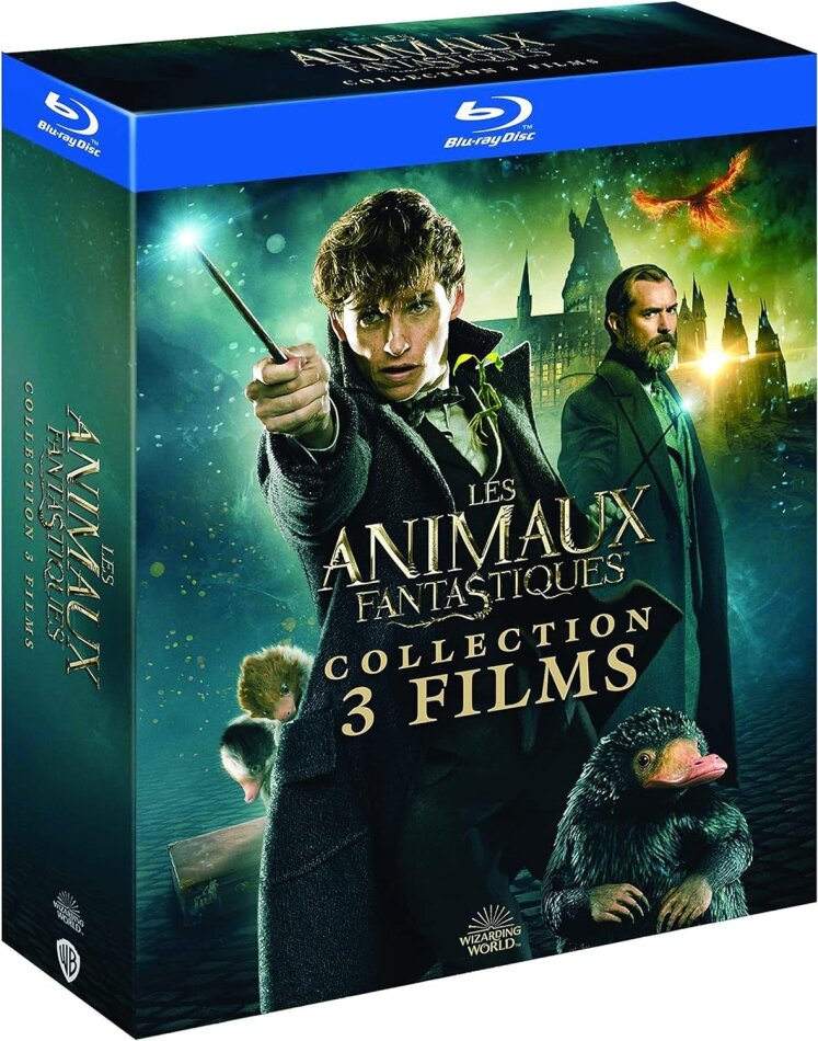 Les animaux fantastiques 1-3 - Collection 3 Films 3 Blu-ray