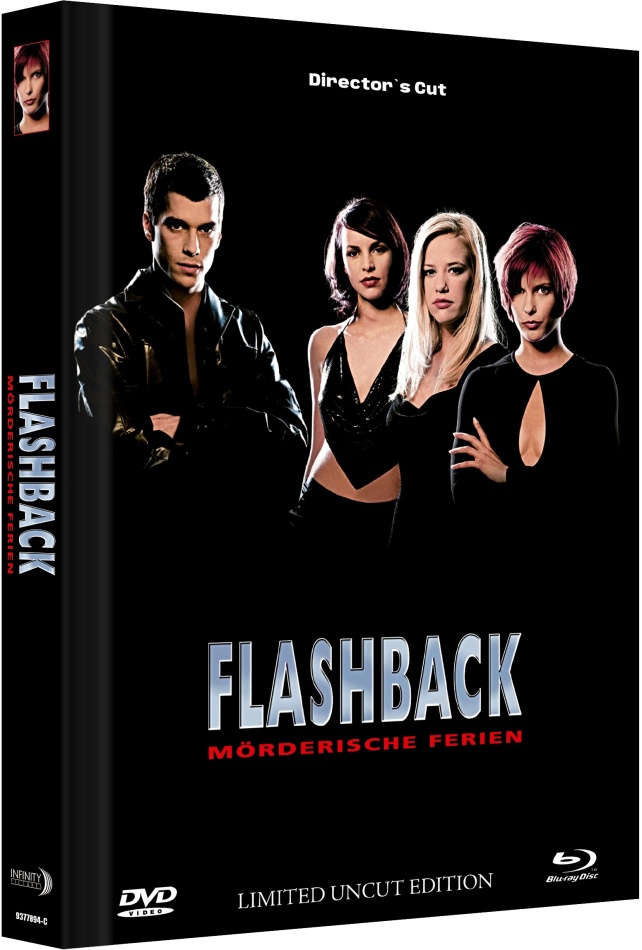Flashback - Mörderische Ferien (2000) Cover C, Director's Cut, Limited Edition, Mediabook, Uncut, Blu-ray + DVD