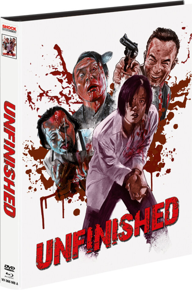 Unfinished (2019) Cover A, Limited Edition, Mediabook, Uncut, Blu-ray + DVD