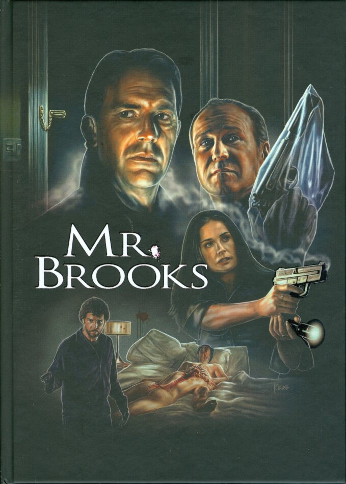 Mr. Brooks (2007) Cover A, Limited Edition, Mediabook, Uncut, Blu-ray + DVD