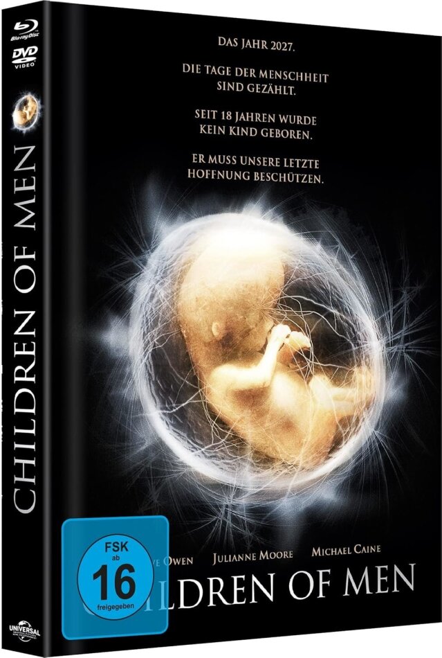 Children of Men (2006) Cover A, Limited Edition, Mediabook, Blu-ray + DVD