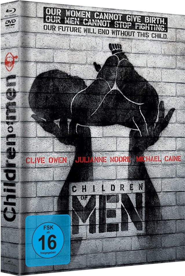 Children of Men (2006) Cover B, Limited Edition, Mediabook, Blu-ray + DVD