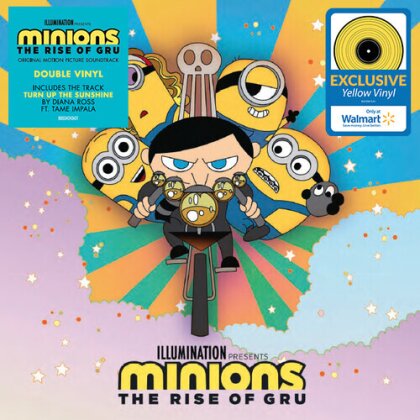 Minions: The Rise Of Gru - OST (Walmart Edition, Yellow Vinyl, LP)