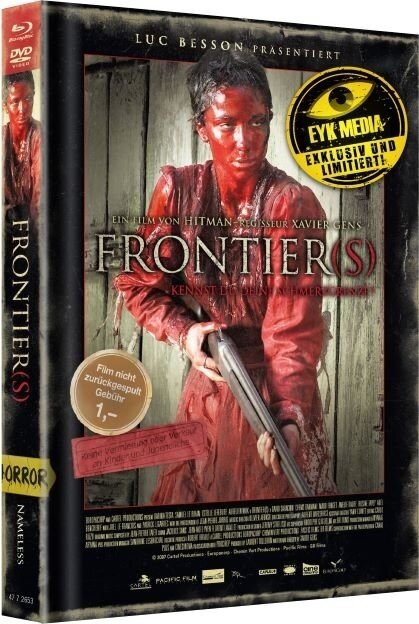 Frontier(s) (2007) Cover F, Wattiert, Limited Edition, Mediabook, Uncut, Blu-ray + DVD