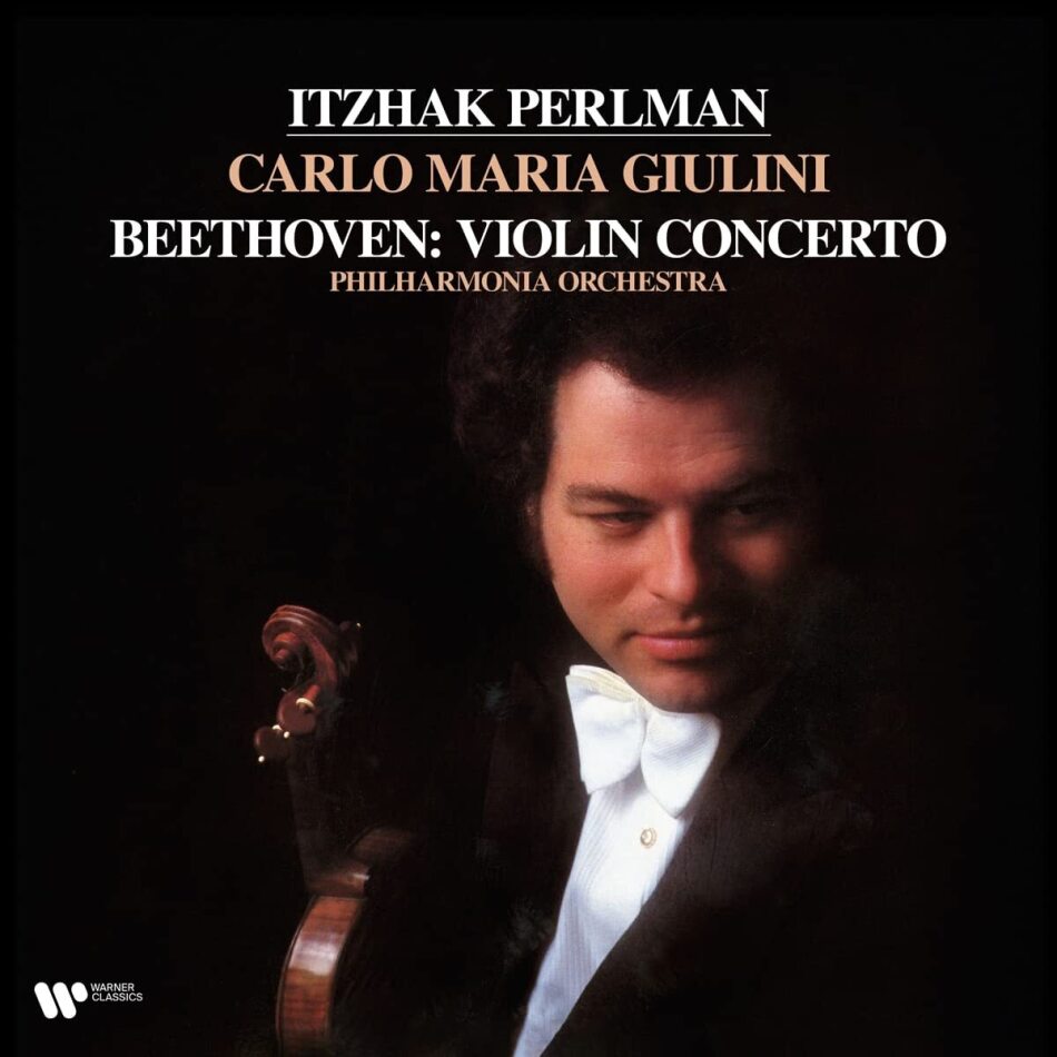 Philharmonia Orchestra, Ludwig van Beethoven (1770-1827), Carlo Maria Giulini & Itzhak Perlman - Violin Concerto LP