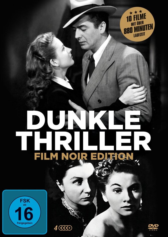 Dunkle Thriller - Film Noir Edition 4 DVDs