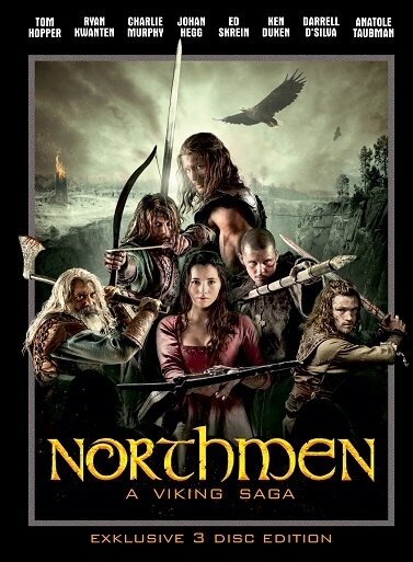 Northmen - A Viking Saga (2014) Cover A, Limited Edition, Mediabook, 2 Blu-rays + DVD