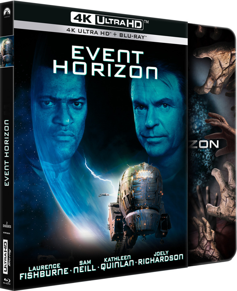 Event Horizon - Le vaisseau de l'au-delà (1997) + Goodies, Édition Limitée, Steelbook, 4K Ultra HD + Blu-ray