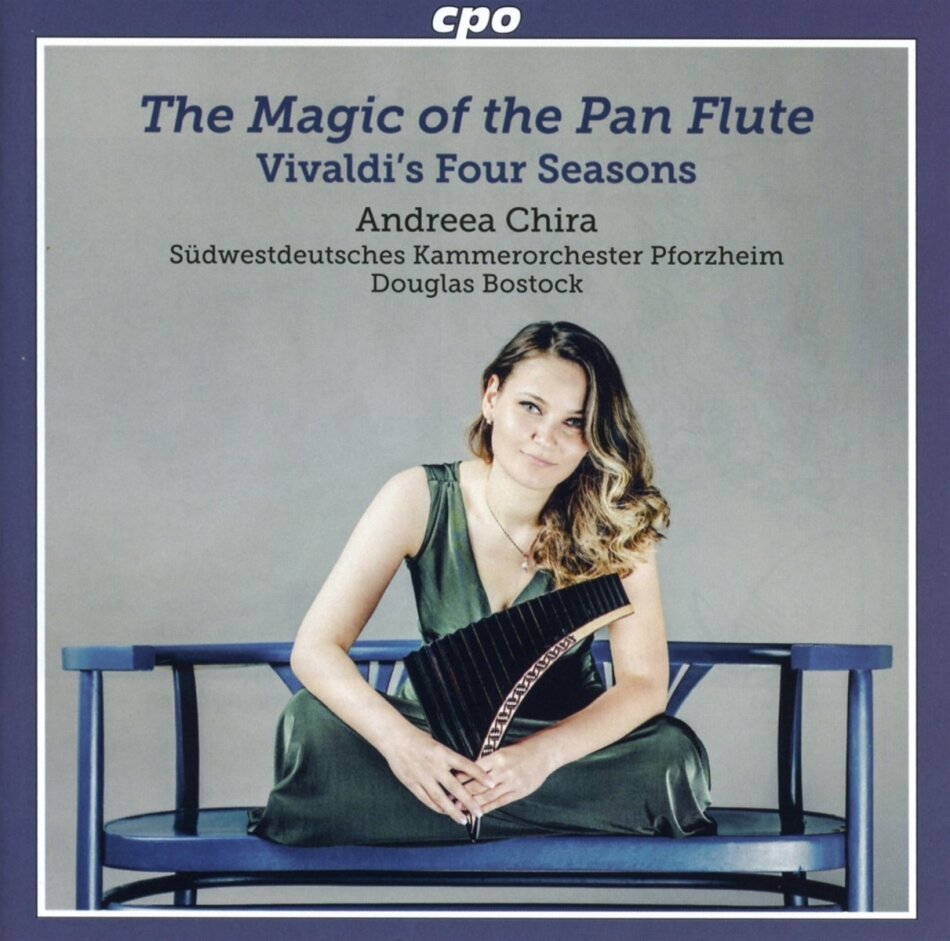 Antonio Vivaldi (1678-1741), Douglas Bostock, Andreea Chira & Südwestdeutsches Kammerorchester Pforzheim - The Magic of the Panflute - Vivaldi's Four Seasons
