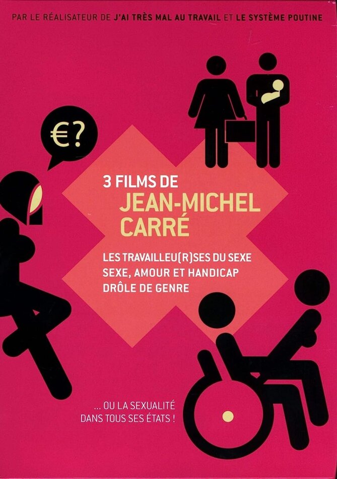 3 films de Jean-Michel Carré - Les travailleu(r)ses du sexe / Sexe, amour et handicap / Drôle de genre 3 DVDs