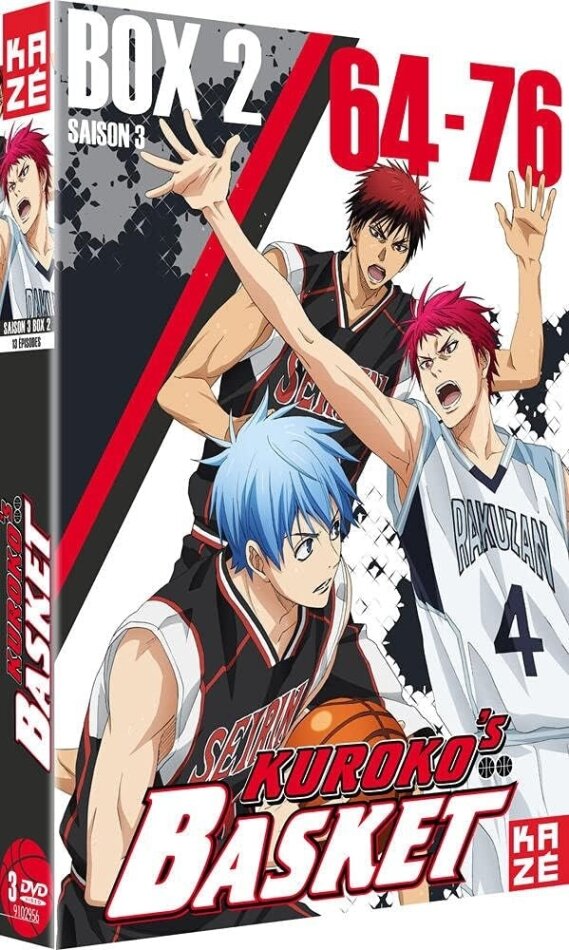 Kuroko's Basket - Saison 3 - Box 2 3 DVDs