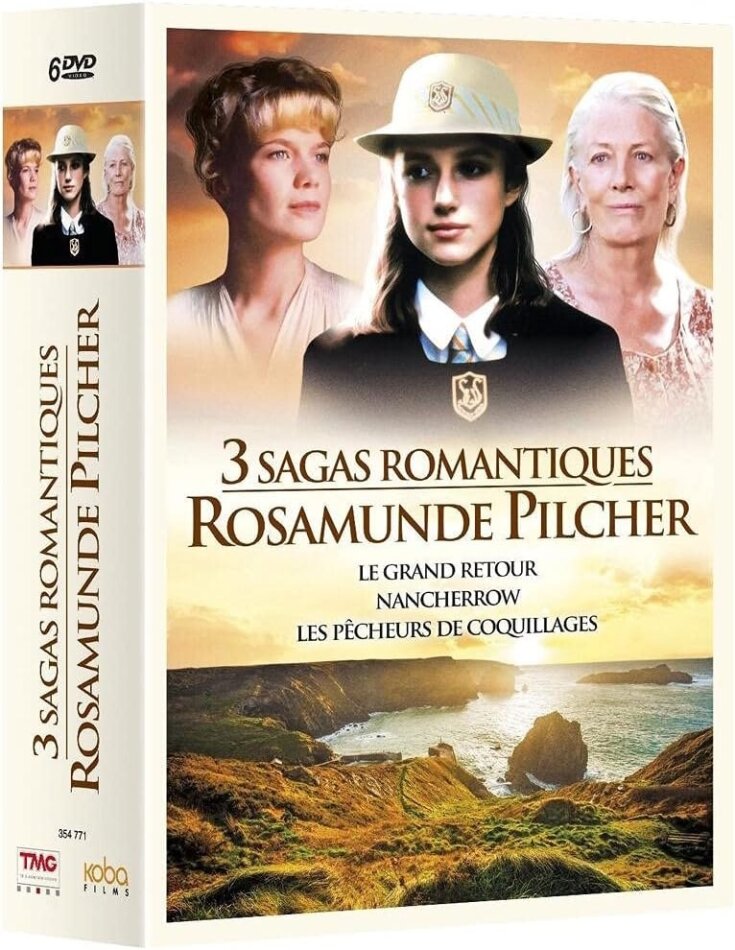 3 Sagas Romantiques Rosamunde Pilcher - Le grand retour / Nancherrow / Les pêcheurs de coquillages 6 DVD
