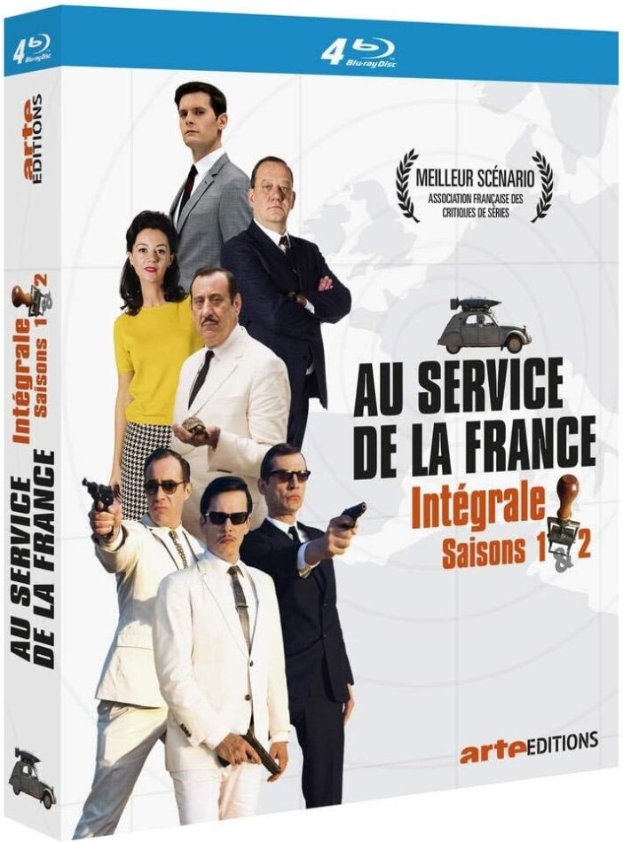Au service de la France - Saison 1 & 2 4 Blu-rays