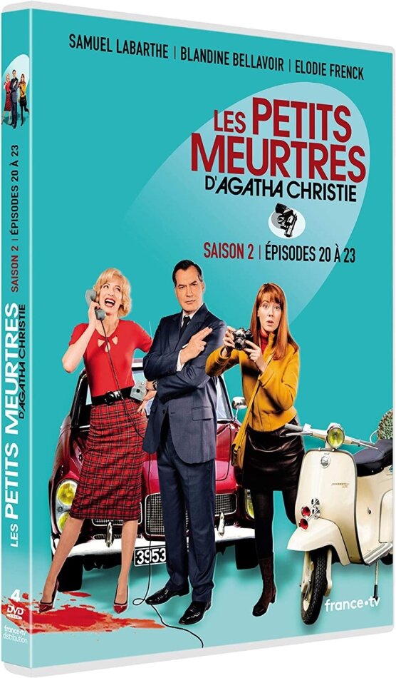Les petits meurtres d'Agatha Christie - Saison 2 - Épisodes 20 à 23 4 DVD
