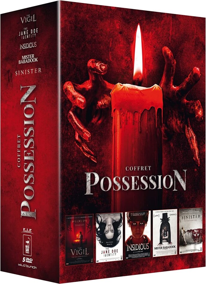 Possession - The Vigil / The Jane Doe Identity / Insidious / Mister Babadook / Sinister 5 DVDs