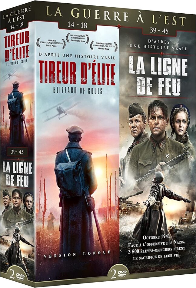 La Ligne De Feu (2020) / Tireur D'élite (2019) 2 DVDs