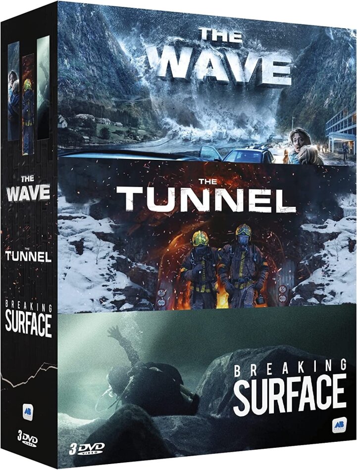 The Wave / The Tunnel / Breaking Surface 3 DVDs