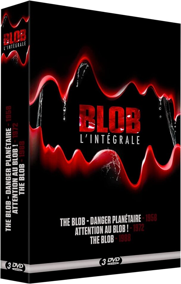 The Blob - L'intégrale - The Blob - Danger planétaire (1958) / Attention au Blob ! (1972) / The Blob (1988) 3 DVDs