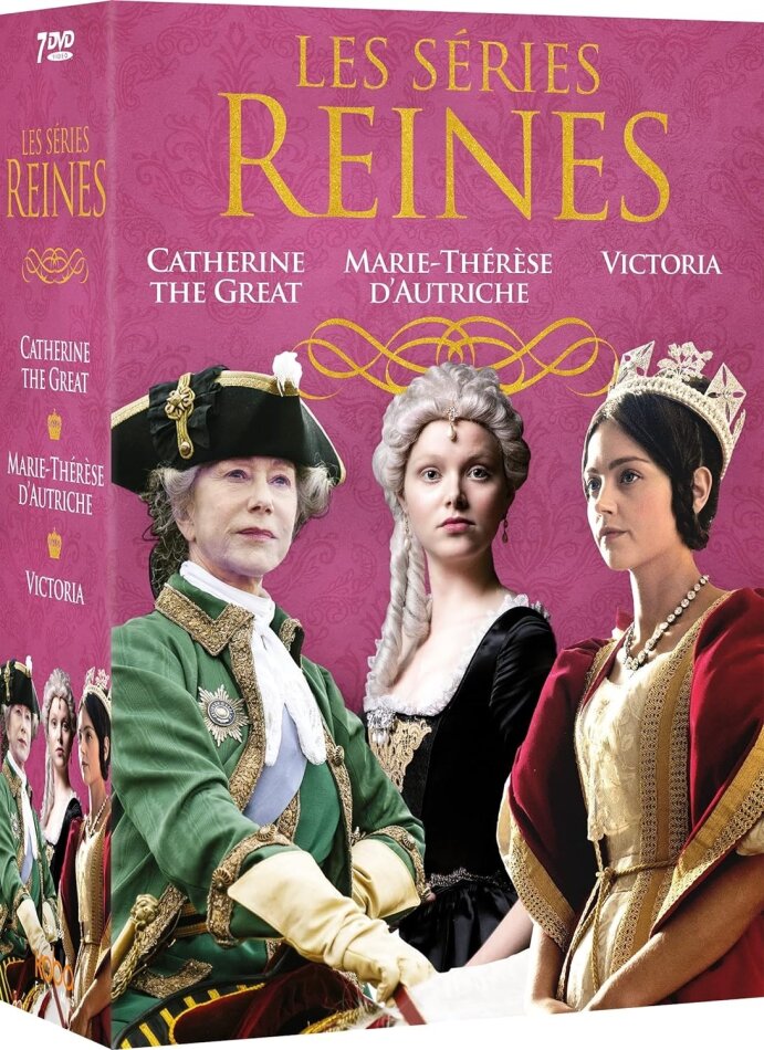 Les Séries Reines - Catherine The Great / marie-Thérèse d'Autriche / Victoria 7 DVD