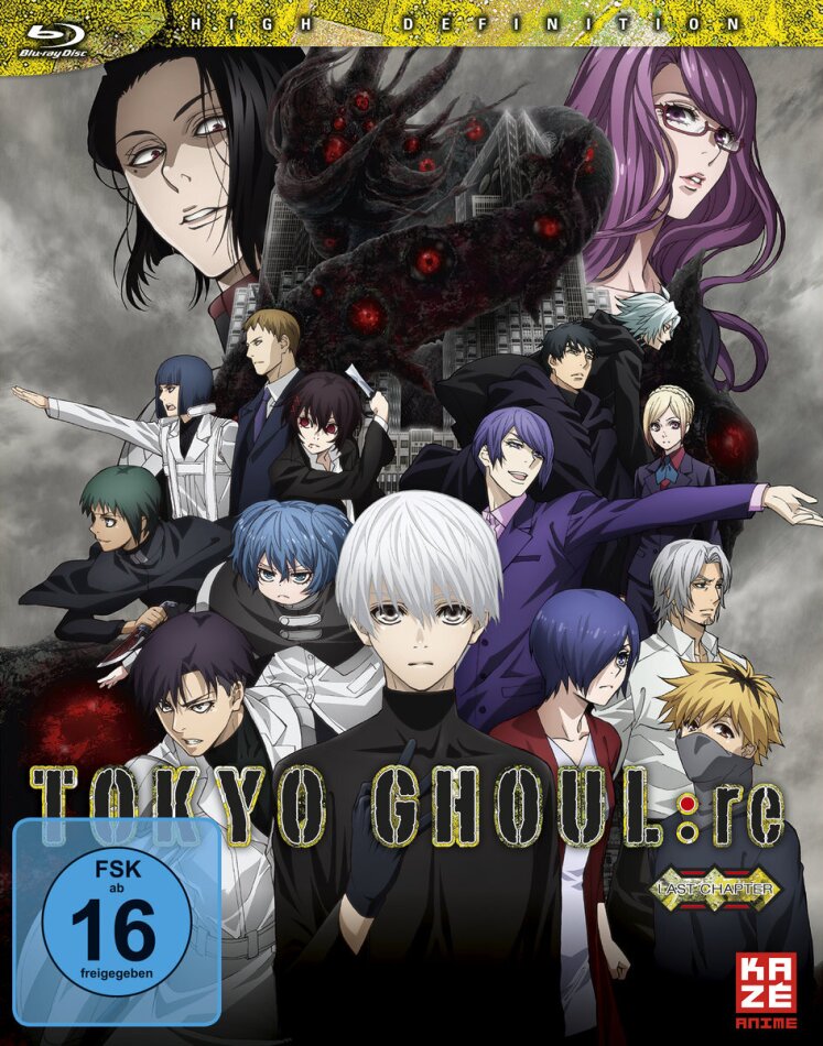 Tokyo Ghoul:re - Staffel 3 Gesamtausgabe, Sammelbox, Limited Edition, 4 Blu-rays