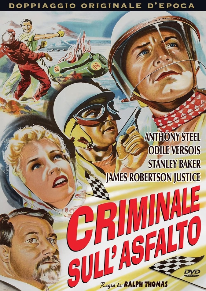Criminale sull'asfalto (1956) Doppiaggio Originale D'epoca