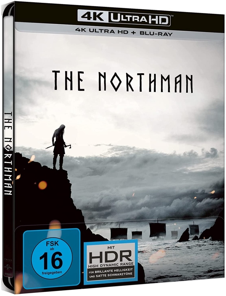 The Northman (2022) Limited Edition, Steelbook, 4K Ultra HD + Blu-ray