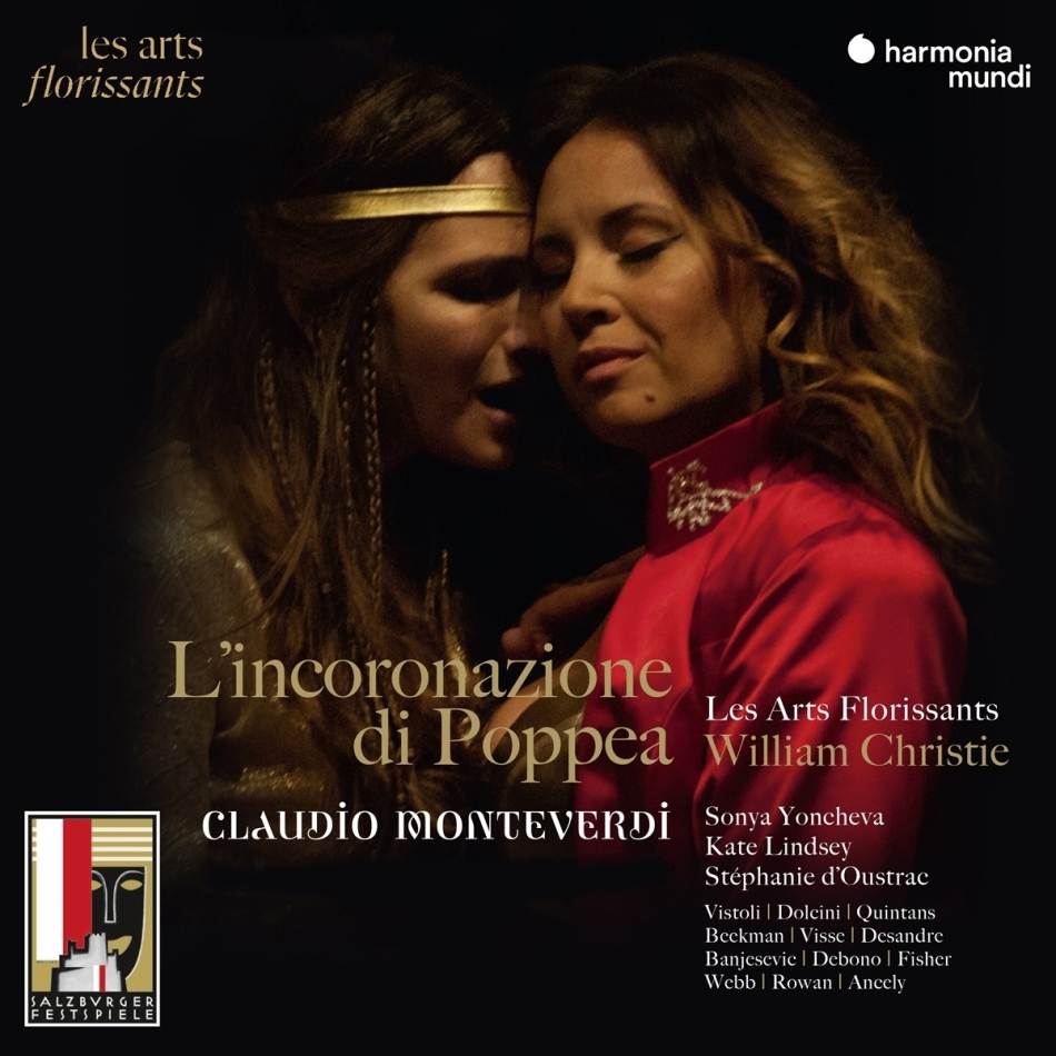 William Christie, Les Arts Florissants, Sonya Yoncheva, Kate Lindsey, Stéphanie d’Oustrac, … - L'Incoronazione Di Poppea 3 CDs