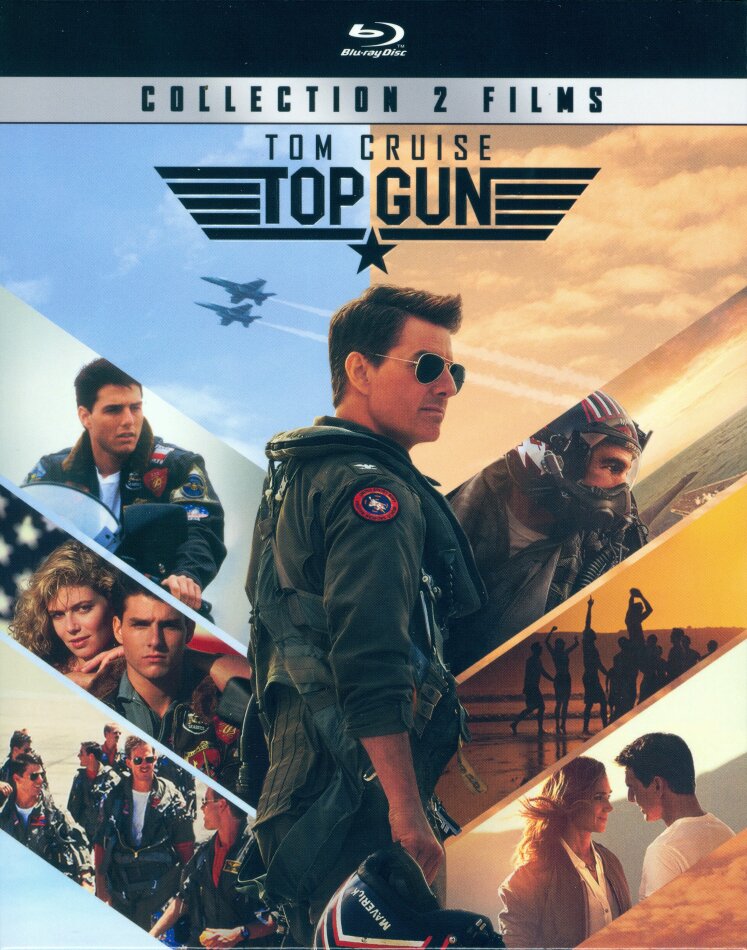 Top Gun (1986) / Top Gun: Maverick (2022) - Collection 2 Films 2 Blu-ray