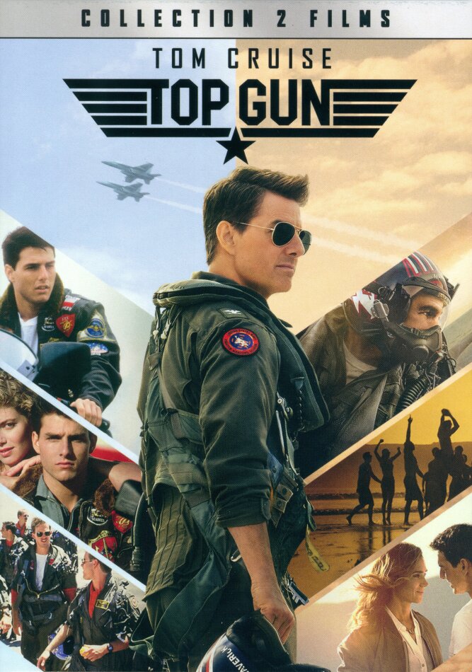 Top Gun (1986) / Top Gun: Maverick (2022) - Collection 2 Films 2 DVD