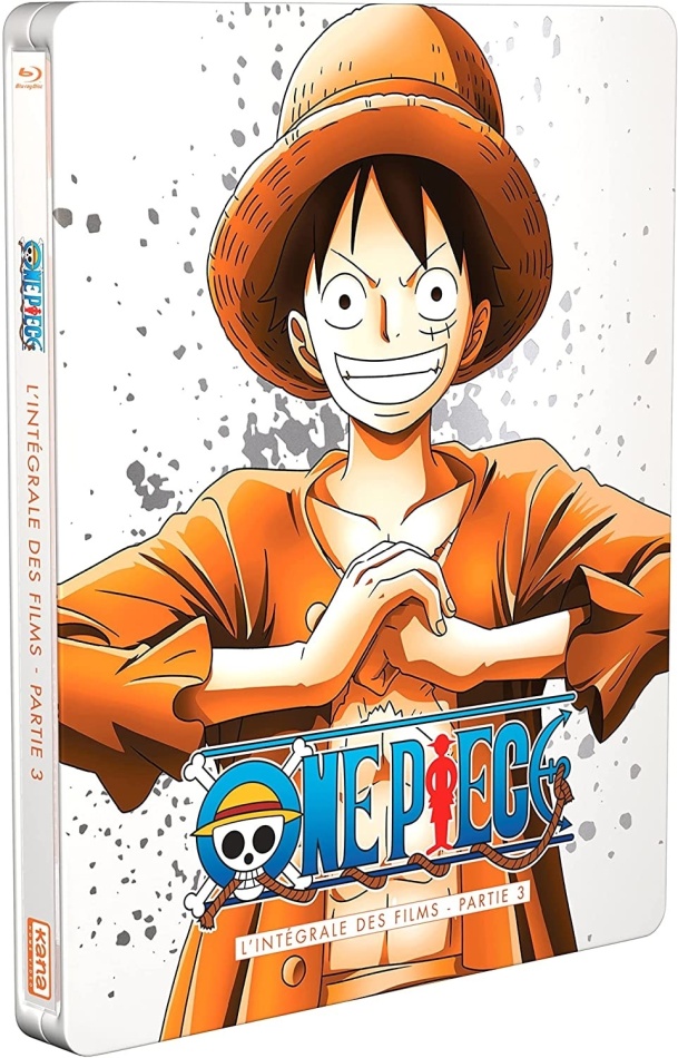 One Piece - L'intégrale des Films - Partie 3 Steelbook, 2 Blu-rays