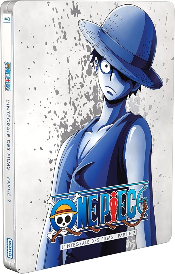 One Piece - L'intégrale des Films - Partie 2 Steelbook, 3 Blu-rays